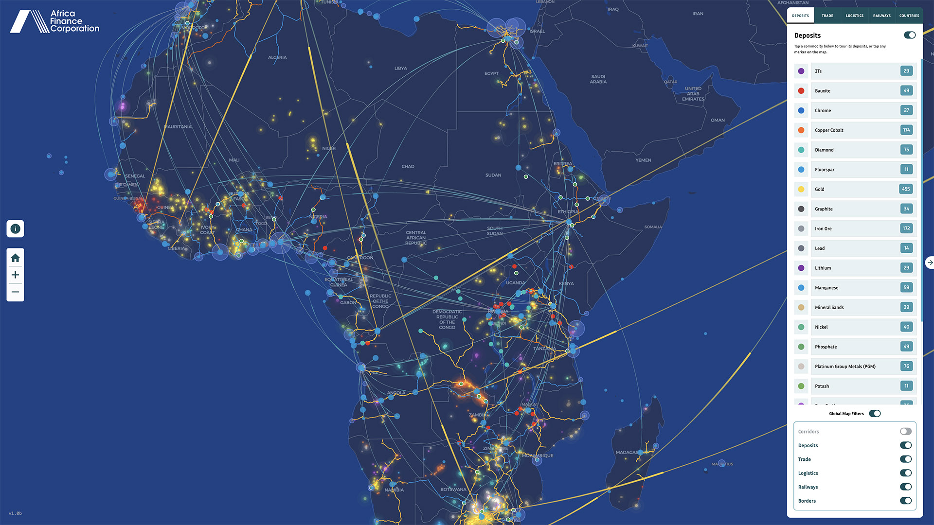 Interactive Data Map
